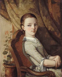 Portret van Juliette Courbet