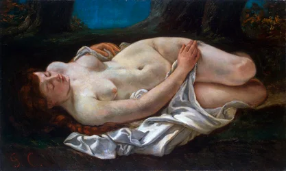 Liggende vrouw, 1865
