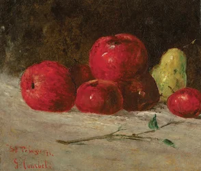 Stilleven, appels en peren, 1871