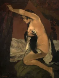 Studie voor Venus in Venus en Psyche, 1865