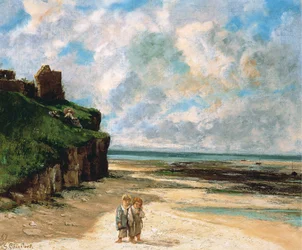 Het strand van Saint-Aubin-sur-Mer