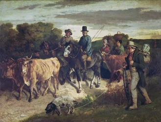 De Boeren van Flagey Terugkerend van de Kermis