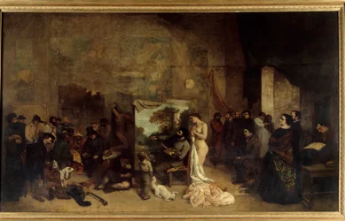 Het Atelier van de Schilder, een Echte Allegorie
