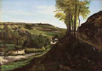 De vallei van Ornans