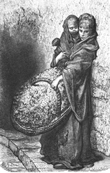 Een Bloemenmeisje, 1872
