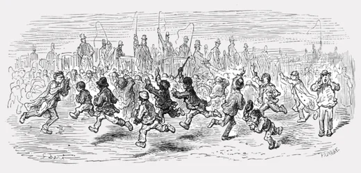 Barnes Common - Het Roepen van de Koetsen, 1872