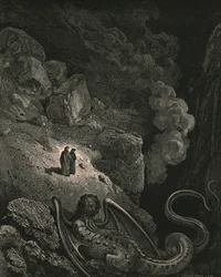 Onmiddellijk verscheen dat verachtelijke beeld van bedrog, ca. 1890