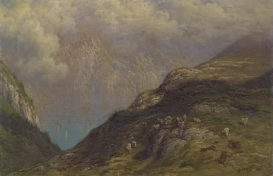 Bergachtig landschap