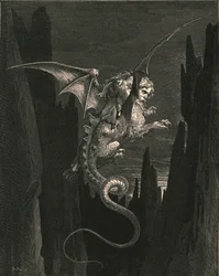 Nieuwe angst die ik bedacht bij de steile duik, ca. 1890