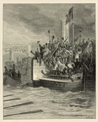 Oxford en Cambridge Boot Race, Putney