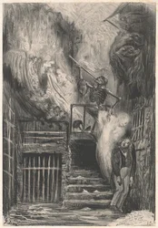 Rue de la Vieille-Lanterne [De zelfmoord van Gérard de Nerval]