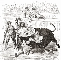 Spanje. Uit Leven en Herinneringen van Gustave Dore, gepubliceerd 1885.