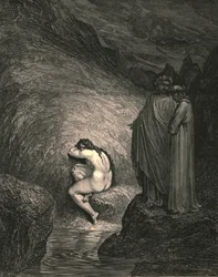 Dat is de oude ziel van de ellendige Myrrha