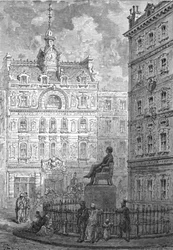 Het Monument voor George Peabody, 1872