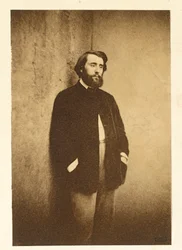Portret van Edmond Cottinet 1824-1895, ca. 1848-50