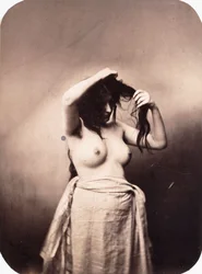 Staand vrouwelijk naakt, ca. 1855