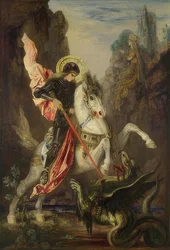 De Heilige Joris en de draak. 1889-90