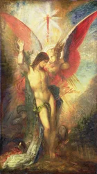 Sint-Sebastiaan en de engel, ca. 1876