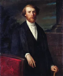 Portret van Pierre Schlumberger, 1864