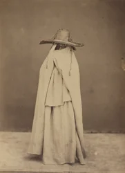 Algerijnse vrouw, eind 1850s