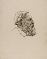 Hoofd van Rodin