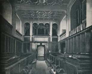 Prinses Victoria werd bevestigd in de Chapel Royal, St. James, ca. 1899, 1901