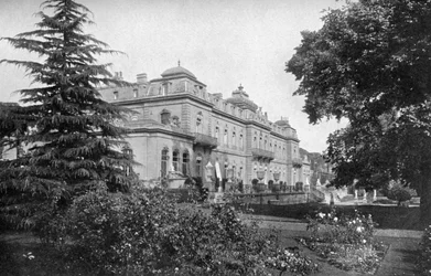 Wrest Park vanuit het zuidwesten, Silsoe, Bedfordshire, 1924-1926