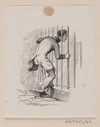Illustratie voor "De Gelukssandalen" in H.C. Andersen, "Sprookjes en Verhalen", Deel 1