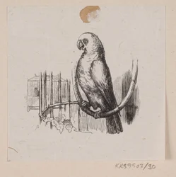 Illustratie voor "Lykkens Kalosker" in H.C. Andersen, "Sprookjes en Verhalen", Deel 1