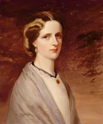 Portret van Emily, Mrs Meynell Ingram