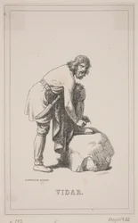 Vidar. Illustratie voor Fabricius