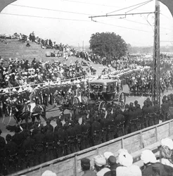 De Maharaja van Kapurthala in staatsie, Delhi, India, 1900s