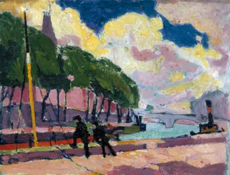 Aan de oevers van de Seine