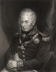 Admiraal William Carnegie, gegraveerd door Henry Cook, uit 