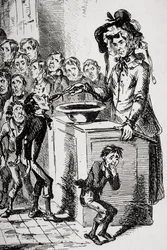Illustratie voor Charles Dickens