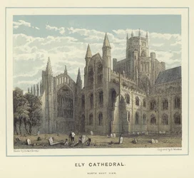 Ely Cathedral, noordwestelijke aanblik