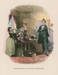 Illustratie voor Martin Chuzzlewit