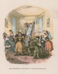 Illustratie voor Nicholas Nickleby