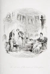 De oude man genaamd Tulkinghorn, illustratie uit 