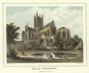 Kathedraal van Wells, zuidoostelijk uitzicht