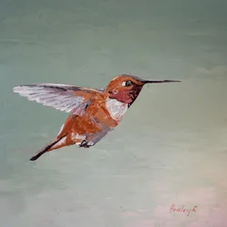 Red Barron, ca 2025 (olieverf op paneel)