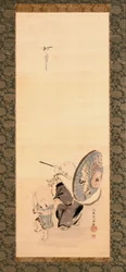 Hotei en kind