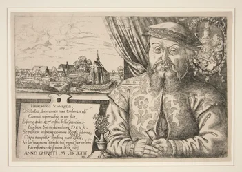 Portret van Hieronymous Schurstab (1512-na 1554)