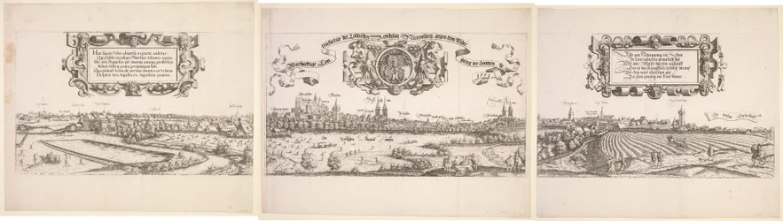 Panoramisch uitzicht op Neurenberg