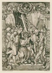 Jezus Christus, beklimming naar Golgotha