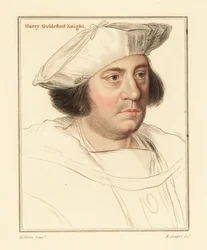 Sir Henry Guldeford, Meester van het Paard.,1812 (gravure)