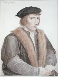 Sir John Godsalve, gegraveerd door Francesco Bartolozzi 1796