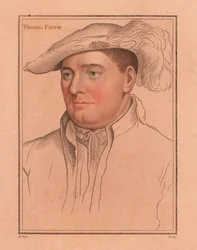 Sir Thomas Parry, Comptroller van het Huis van Elizabeth I.,1812 (gravure)