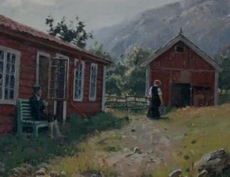 Boerenerf, West-Noorwegen