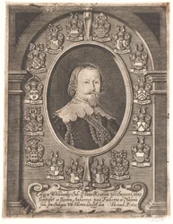 Hans Krabbe bij Søgaard. Uit een lijkrede 1648